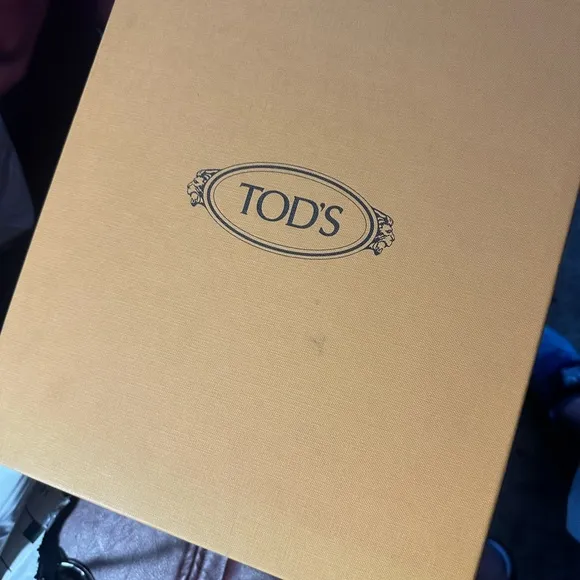 - $945 Tods ankle boots tan suede New in box sz1 2.5