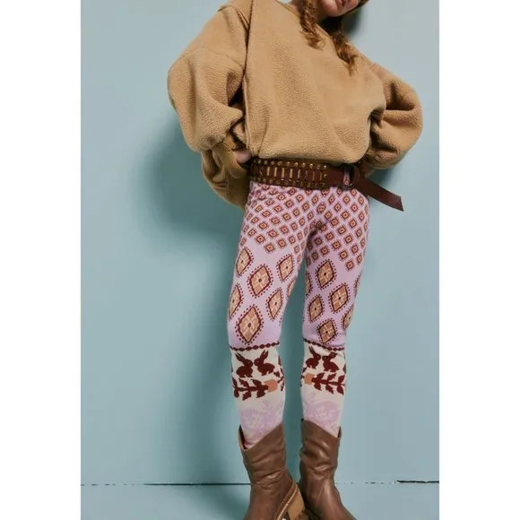 🆕 FREE PEOPLE Snow Bunny Set / Candy Combo Top Pants XS
