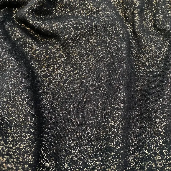 ❤️ Symmetry Black Gold Shimmer Dress. NWOT