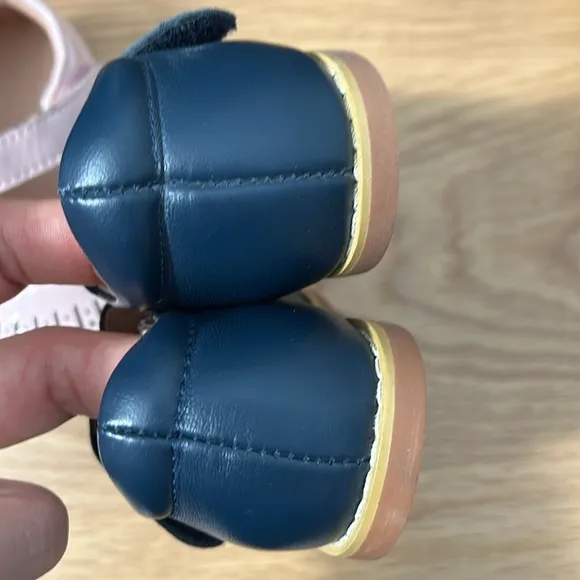 2 pair of Mary Jane Vintage Style Toddler Walkers for Girls sz 7 Tippy Tot Shoes