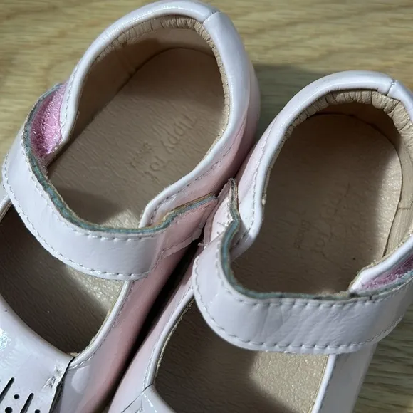 2 pair of Mary Jane Vintage Style Toddler Walkers for Girls sz 7 Tippy Tot Shoes