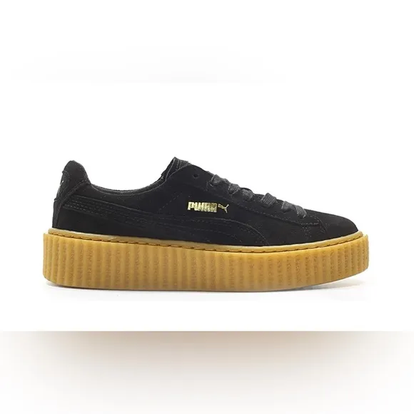 2015 Fenty Creepers in Suede black and Oatmeal size 6