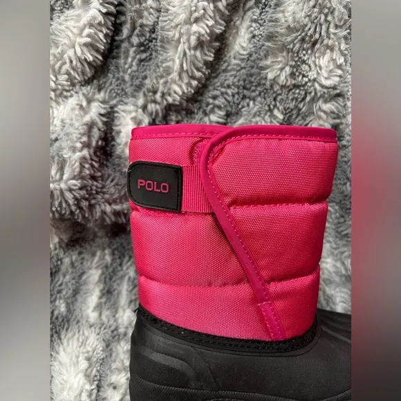 240: Polo Ralph Lauren Todder Girl Snow Boots