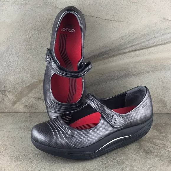 Abeo Bethan ROCS Shoes Size 9.5 Pewter Gray