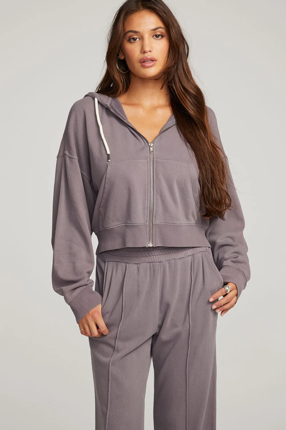 Abilene Purple Sage  Zip Up Hoodie