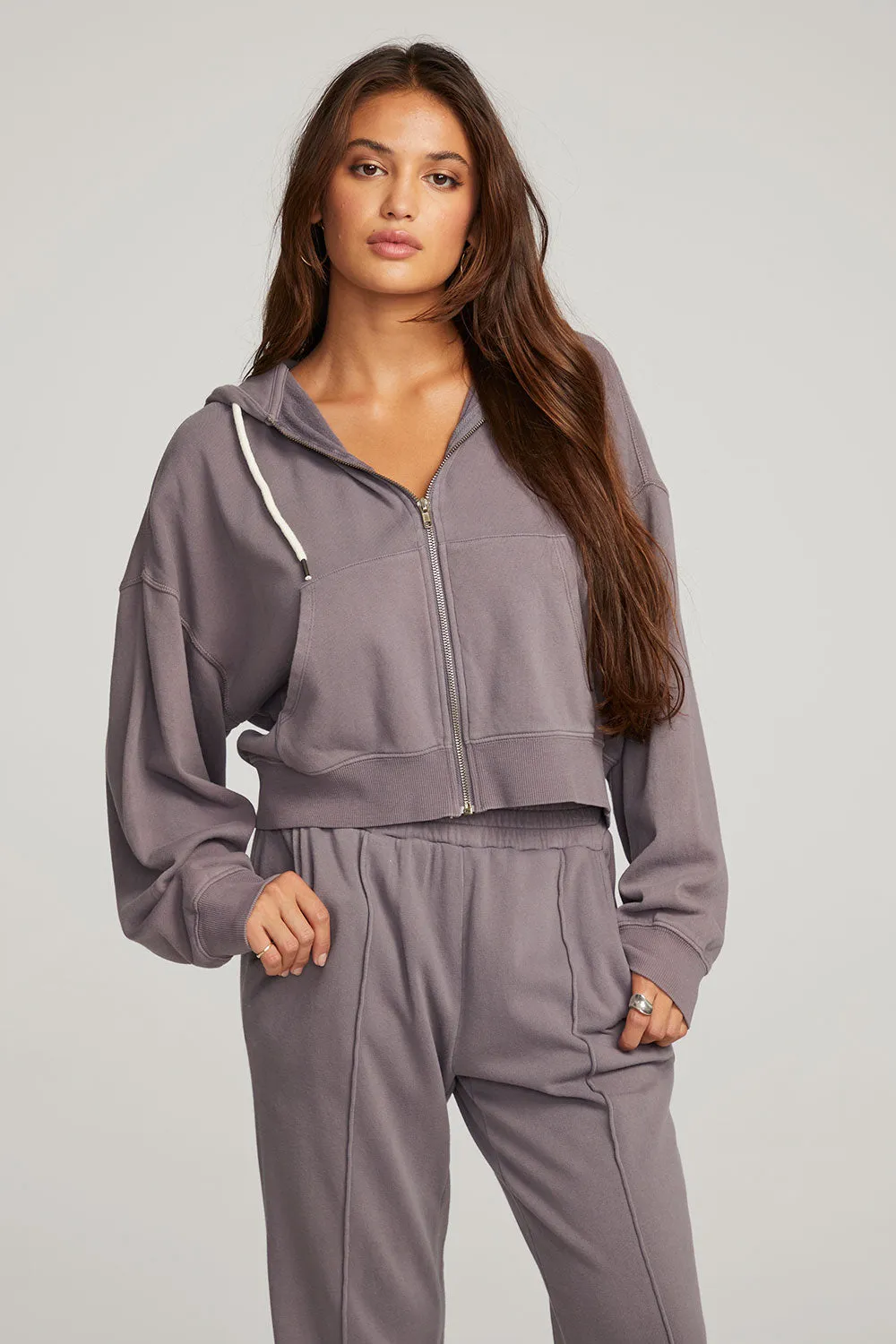 Abilene Purple Sage  Zip Up Hoodie