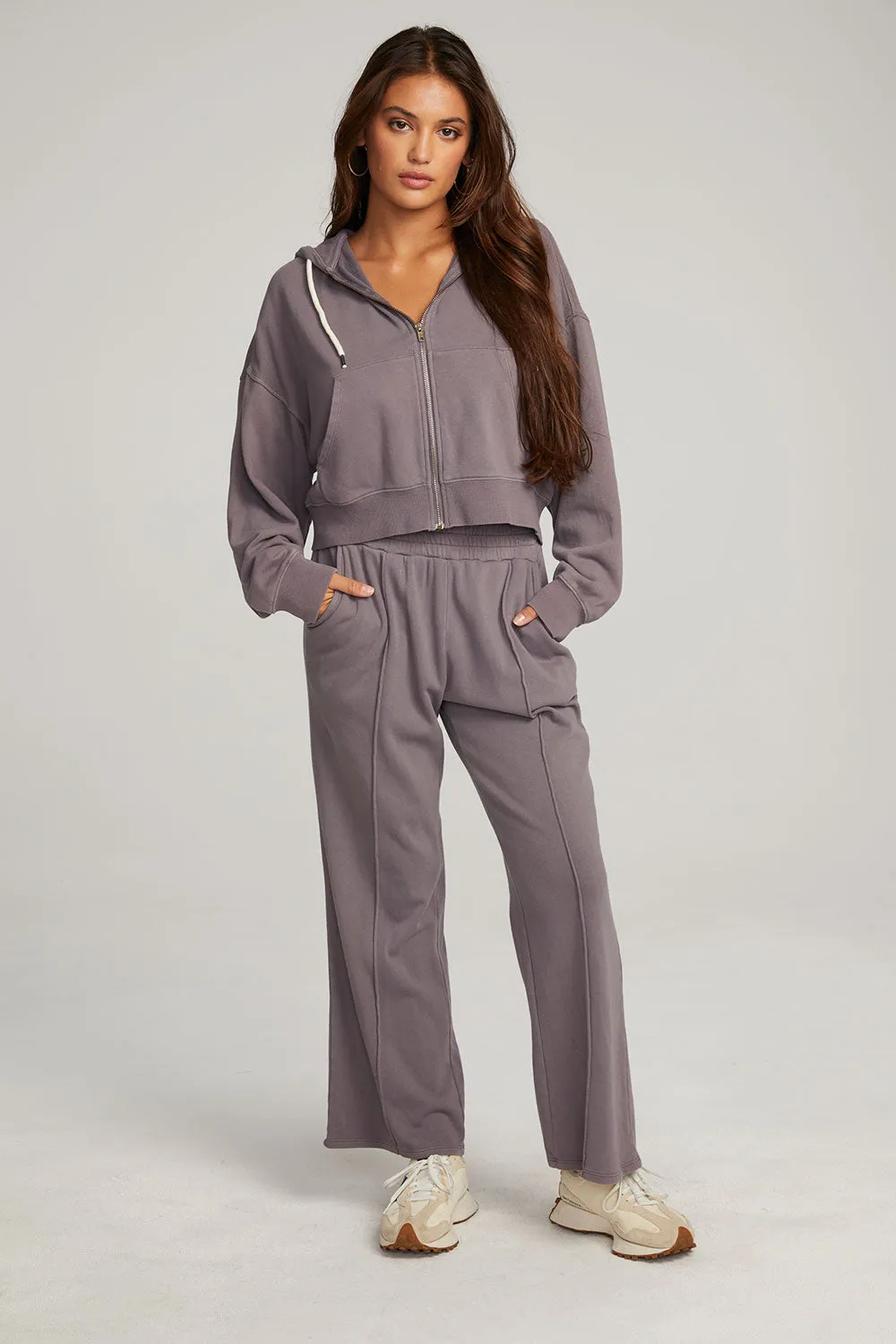 Abilene Purple Sage  Zip Up Hoodie