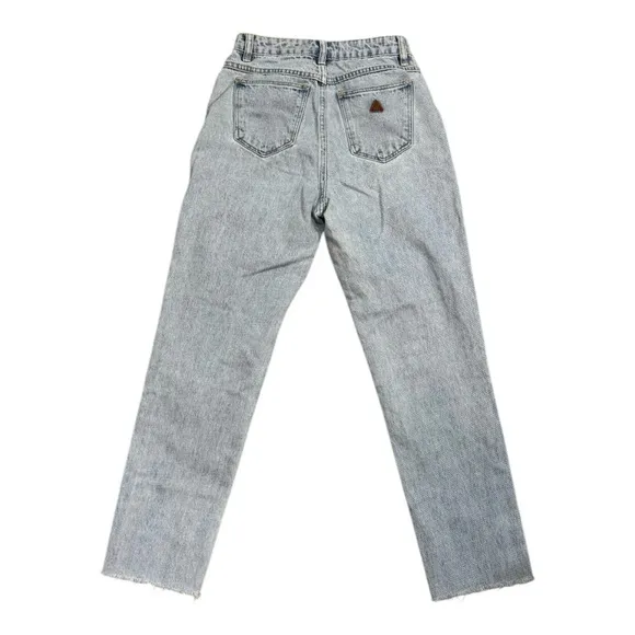 ABRAND - A '94 HIGH SLIM JEAN IN WALK AWAY Blue Jeans Size 25 Casual Rise Light