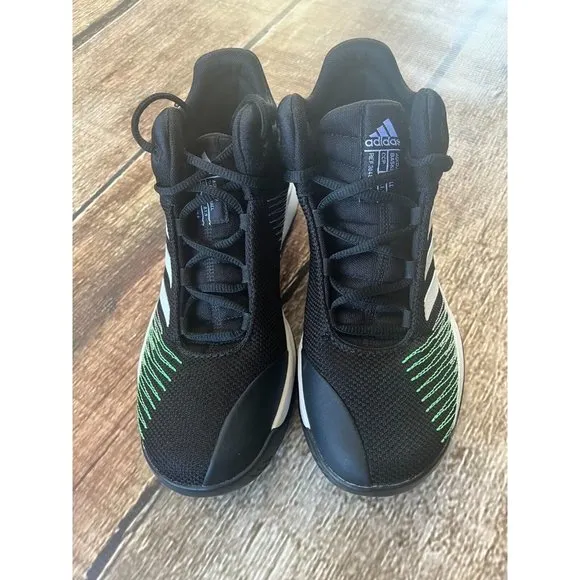 ADDIAS CLOUDFOAM LVL SHOES BIG KID BOYS MENS SIZE 6.5 BLACK 029002 NEW