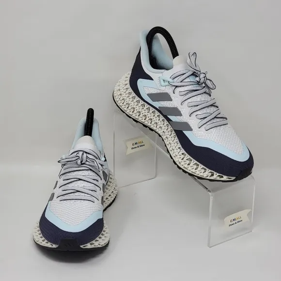 Adidas 4DFWD 2 W GX9270 Running Shoes Womens Size  5 White Grey Blue New