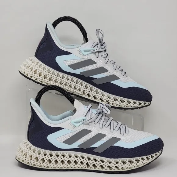 Adidas 4DFWD 2 W GX9270 Running Shoes Womens Size  5 White Grey Blue New