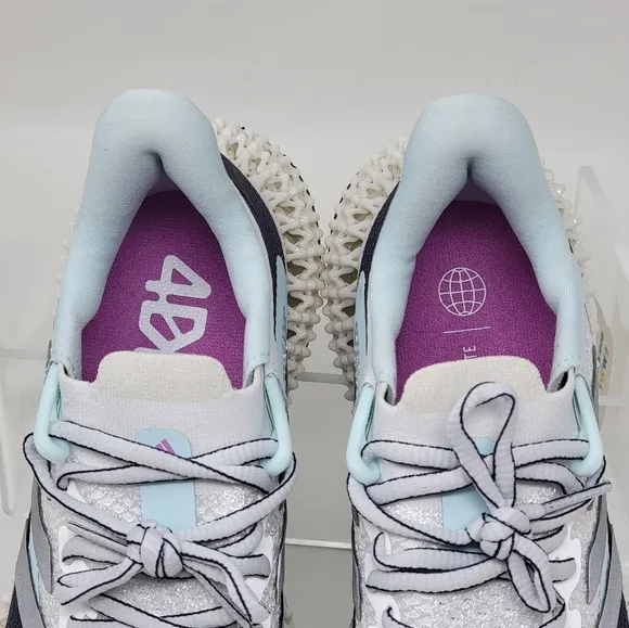 Adidas 4DFWD 2 W GX9270 Running Shoes Womens Size  5 White Grey Blue New