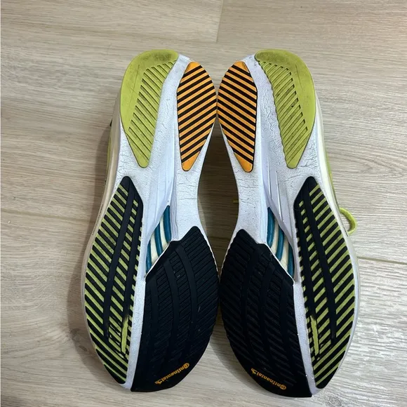 Adidas Adizero Boston 10 Running Sneakers in Lime Orange Men’s Size 9