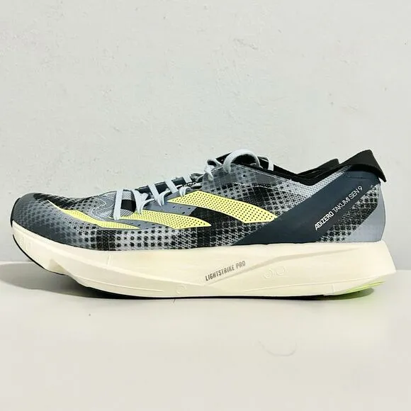 Adidas Adizero Takumi Sen 9 “Wonder Blue Lucid Lemon” Men’s Size 9 Running Shoes