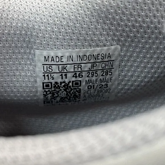 Adidas Alphabounce   Running Shoes ID0093 Athletic White/Black New Men's Sz 11.5