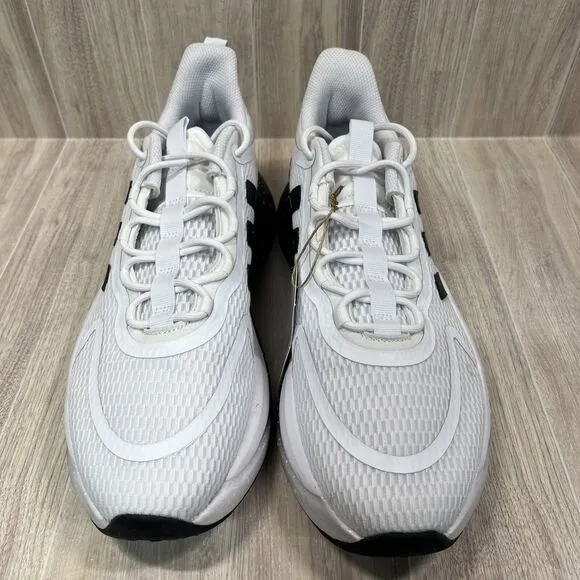 Adidas Alphabounce   Running Shoes ID0093 Athletic White/Black New Men's Sz 11.5