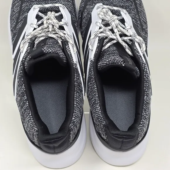 Adidas EnergyFalcon Running Shoes Black White Sneakers Men's Size 13 Pre-owned
