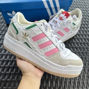 Adidas Forum XLG White Bliss Pink Women's Athletic Shoes ID7954