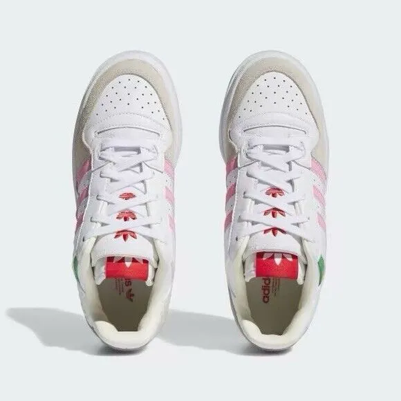 Adidas Forum XLG White Bliss Pink Women's Athletic Shoes ID7954