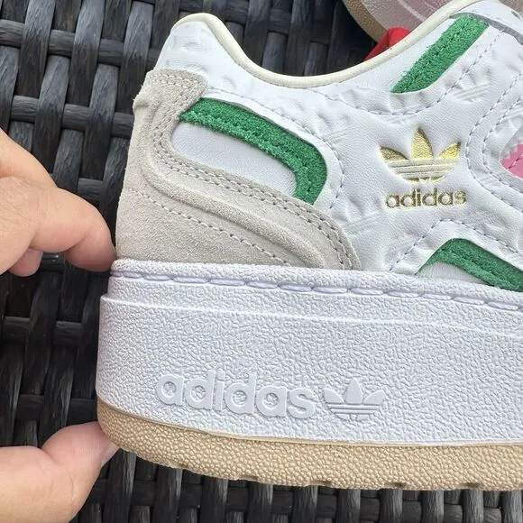Adidas Forum XLG White Bliss Pink Women's Athletic Shoes ID7954
