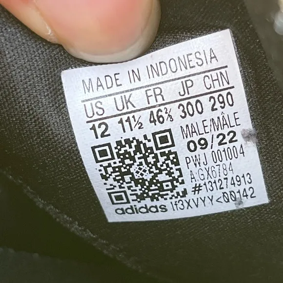 Adidas‎ Lite Racer Adapt 5.0 Black Size Men's 12
