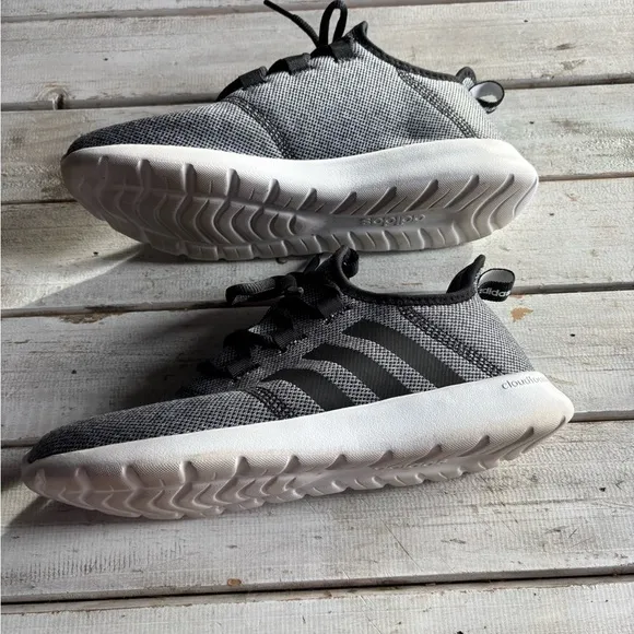 Adidas Men's Gray Running Shoes 9