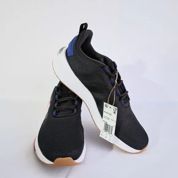 Adidas Men’s Size 10.5 Racer TR23 Carbon/Black &amp; White Running Shoes IG7328