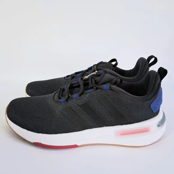 Adidas Men’s Size 10.5 Racer TR23 Carbon/Black &amp; White Running Shoes IG7328