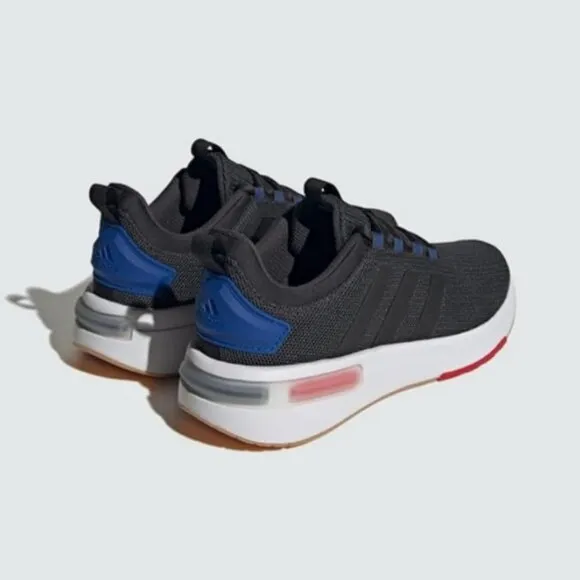 Adidas Men’s Size 10.5 Racer TR23 Carbon/Black &amp; White Running Shoes IG7328