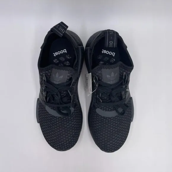 adidas NMD R1 Black  Womens Shoes