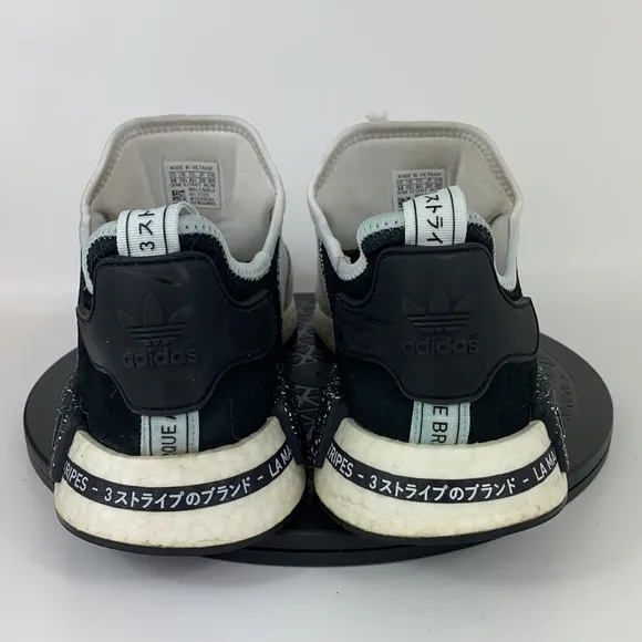 Adidas NMD R1 Boost Speckle Pack White/Black Running Shoes EF3326 Men's Size 14