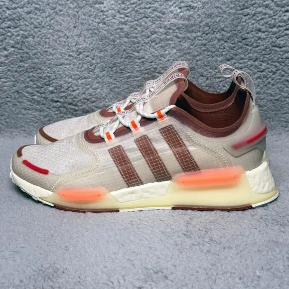 Adidas NMD_V3 Mens Size 8.5 Running Shoes Sneakers Bliss Wild Sepia GW3057