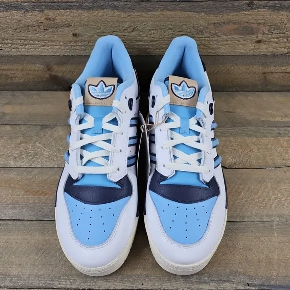 adidas Originals Men's Rivalry Low 86 Shoes White/Shadow Blue/Navy NIB