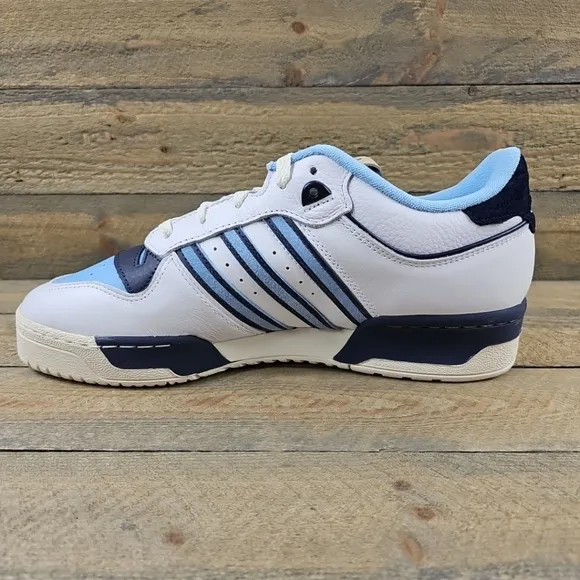 adidas Originals Men's Rivalry Low 86 Shoes White/Shadow Blue/Navy NIB
