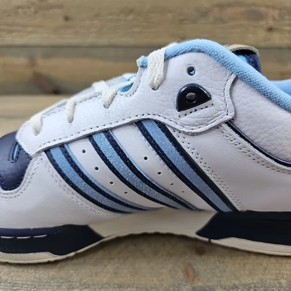 adidas Originals Men's Rivalry Low 86 Shoes White/Shadow Blue/Navy NIB