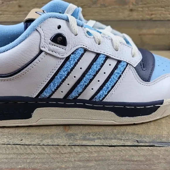 adidas Originals Men's Rivalry Low 86 Shoes White/Shadow Blue/Navy NIB