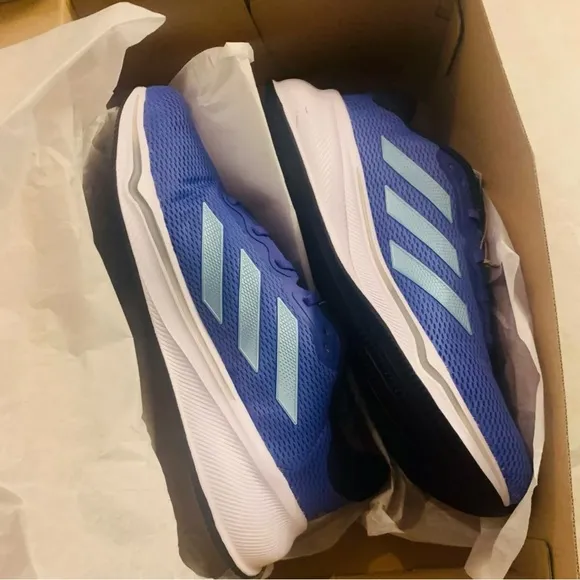 Adidas Originals Men's Size 12 Running RESPONSE Shoes | Cobalt Blue / Flash Aqua
