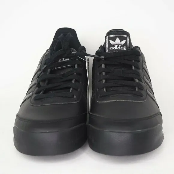 Adidas Orion 2 Junior Boys Shoes Running Sneakers Black Leather Sz 5.5