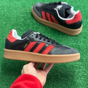 Adidas Samba XLG Low Mens Casual Shoes Black Red IE9178 NEW Multi Sz