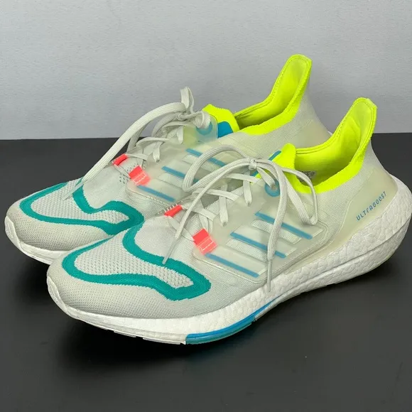 Adidas Sneakers Mens Ultra Boost 21 Running Shoes Size: 11.5