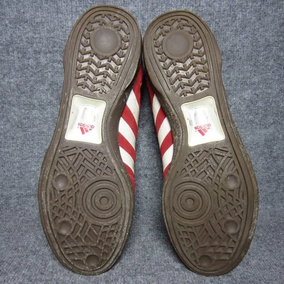 adidas Spezial Shoes Mens 12.5 Red Suede VTG RARE 2008 Handball Trainers Sneaker