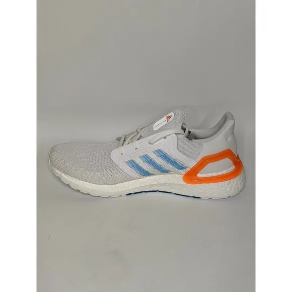 adidas UltraBOOST 20 Shoes Mens Sz 14 Primeblue EG0768 Cloud White