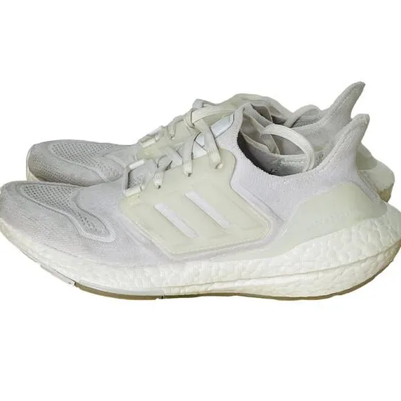 Adidas Ultraboost 22 White Running Shoes Sneakers