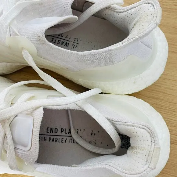 Adidas Ultraboost 22 White Running Shoes Sneakers