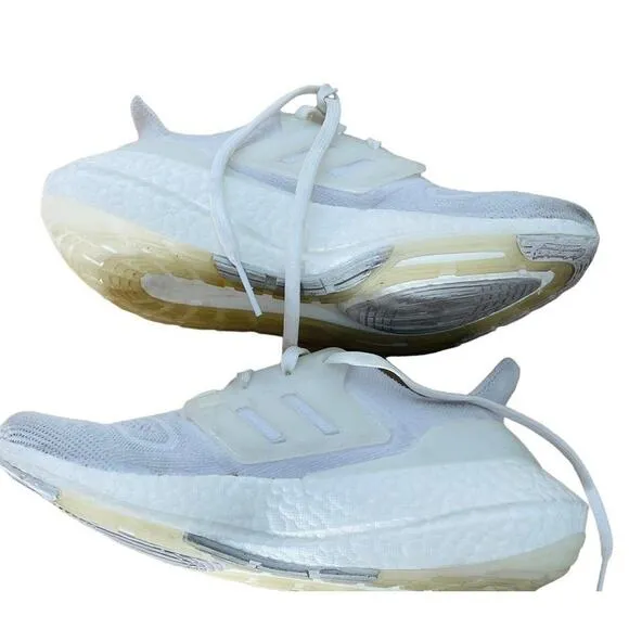 Adidas Ultraboost 22 White Running Shoes Sneakers