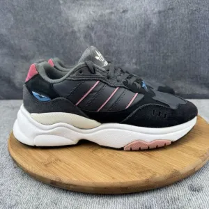 Adidas Womens Originals Retropy F90 Size 8 Shoes Black Casual Comfort Sneakers