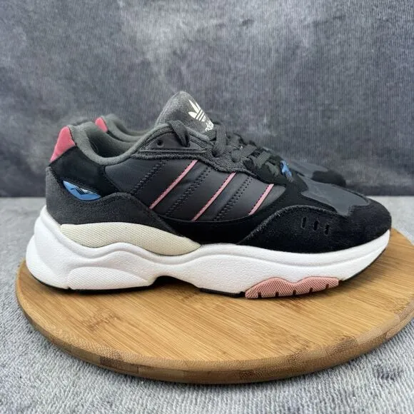 Adidas Womens Originals Retropy F90 Size 8 Shoes Black Casual Comfort Sneakers