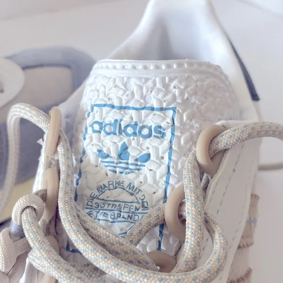 Adidas Women's Retropy E5 Aluminum Silver and Violet Sneakers Size 8