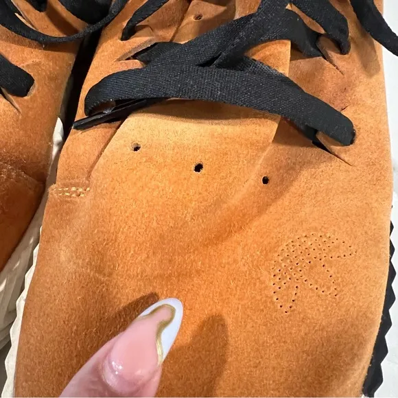 Adidas x Alexander Wang men's Sk8 suede shoes‎ spice orange and black size 12