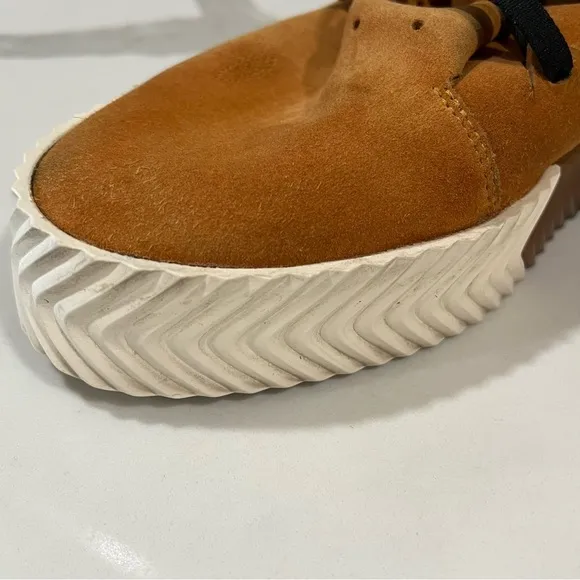 Adidas x Alexander Wang men's Sk8 suede shoes‎ spice orange and black size 12